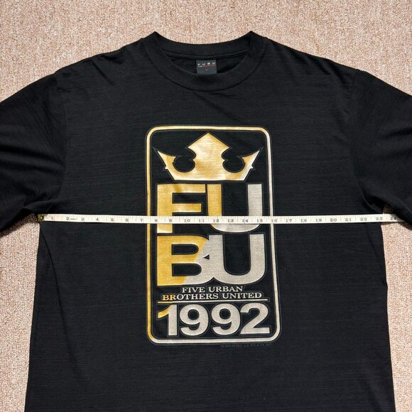 Vintage FUBU 1992 Five Urban Brothers United Crown King T Shirt Hiphop Rap LRG - Picture 7 of 8